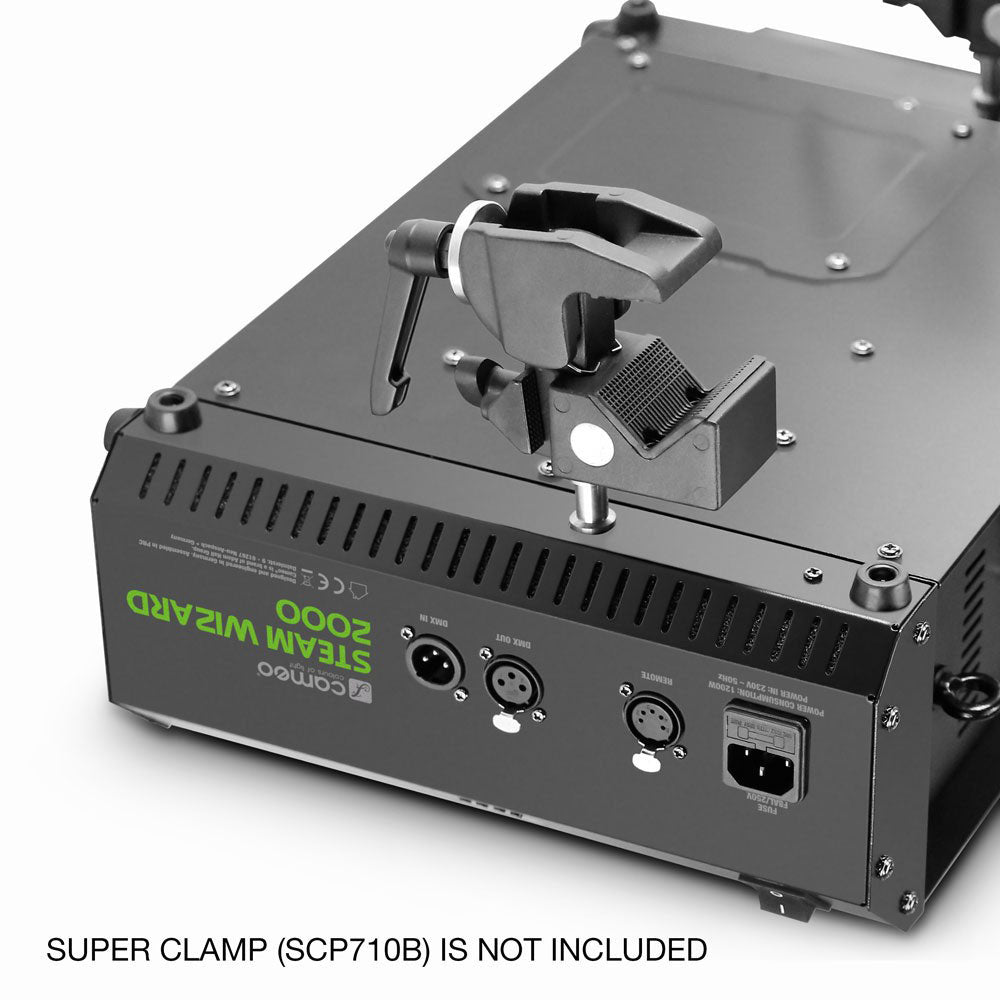 STEAM WIZARD 2000 - ROOKMACHINE MET KLEUREFFECT