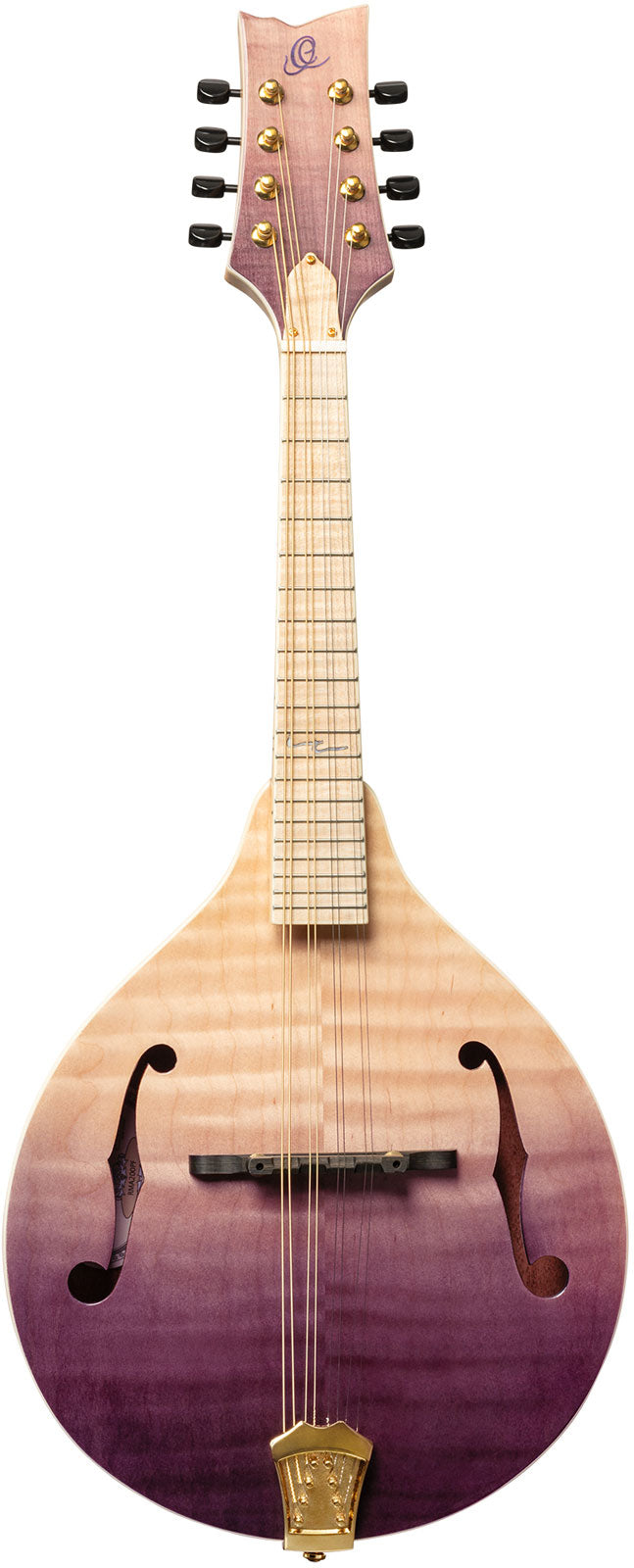 Ortega Americana A-Style-mandoline + Croco-leren koffer