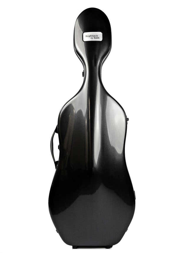 Cellokoffer 4/4 Compact Hightech - Zwart Carbon