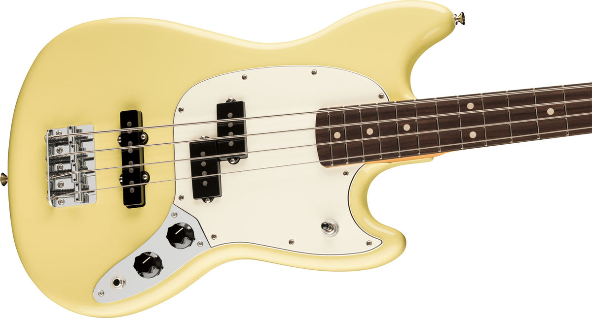 Mustang Bass PJ Player II RW Hialeah Geel