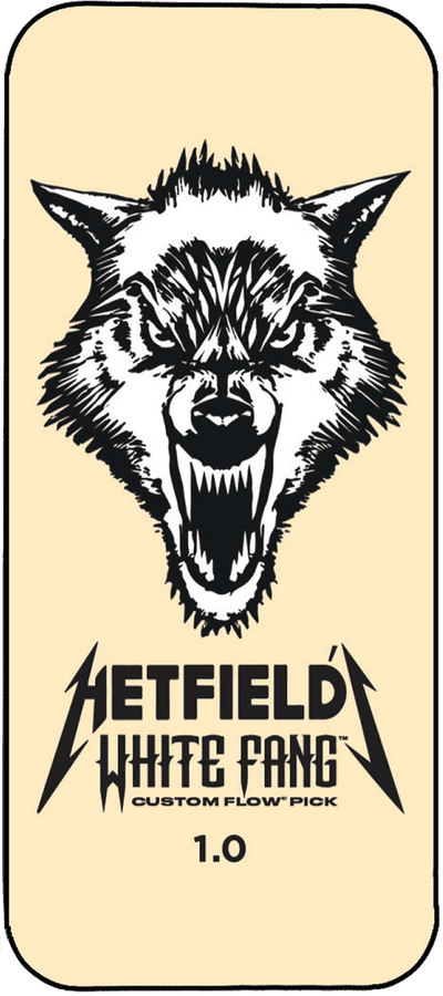 6 x 1,00mm Hetfield's White Fang Blik