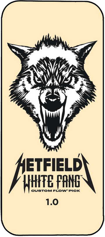 6 x 1,00mm Hetfield's White Fang Blik