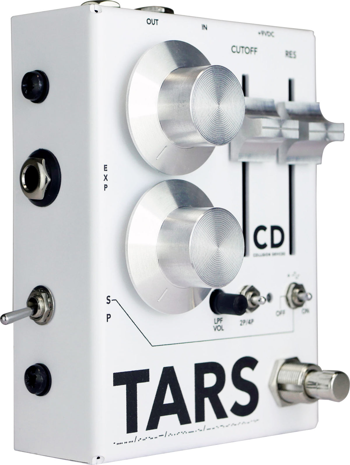 Tars zilver op wit