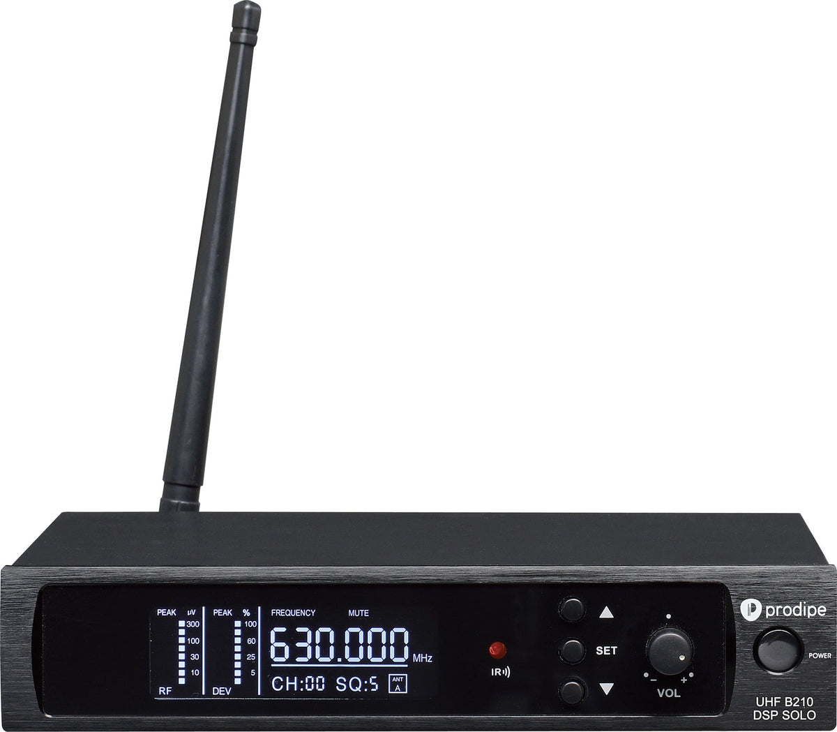 UHF B210 DSP Dasspeldmicrofoon Solo