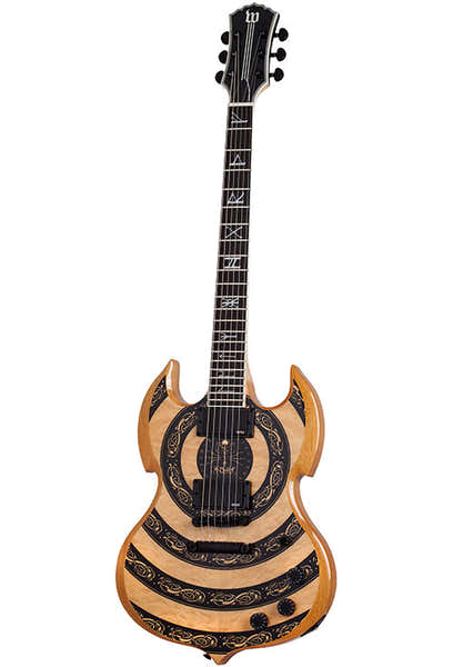 Schecter Zakk Wylde Barbarian Norse - Raw Top