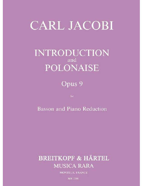 Jacobi - Introduktion Und Polonaise Op. 9 - Bassoon et Piano