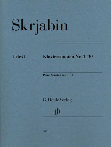 Henle Verlag Scriabine A. - Piano Sonatas 1-10