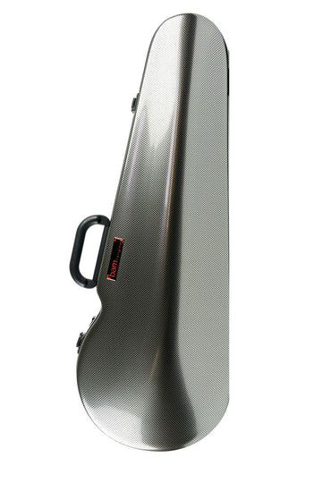 Hightech-altvioolkoffer - Zilver Carbon