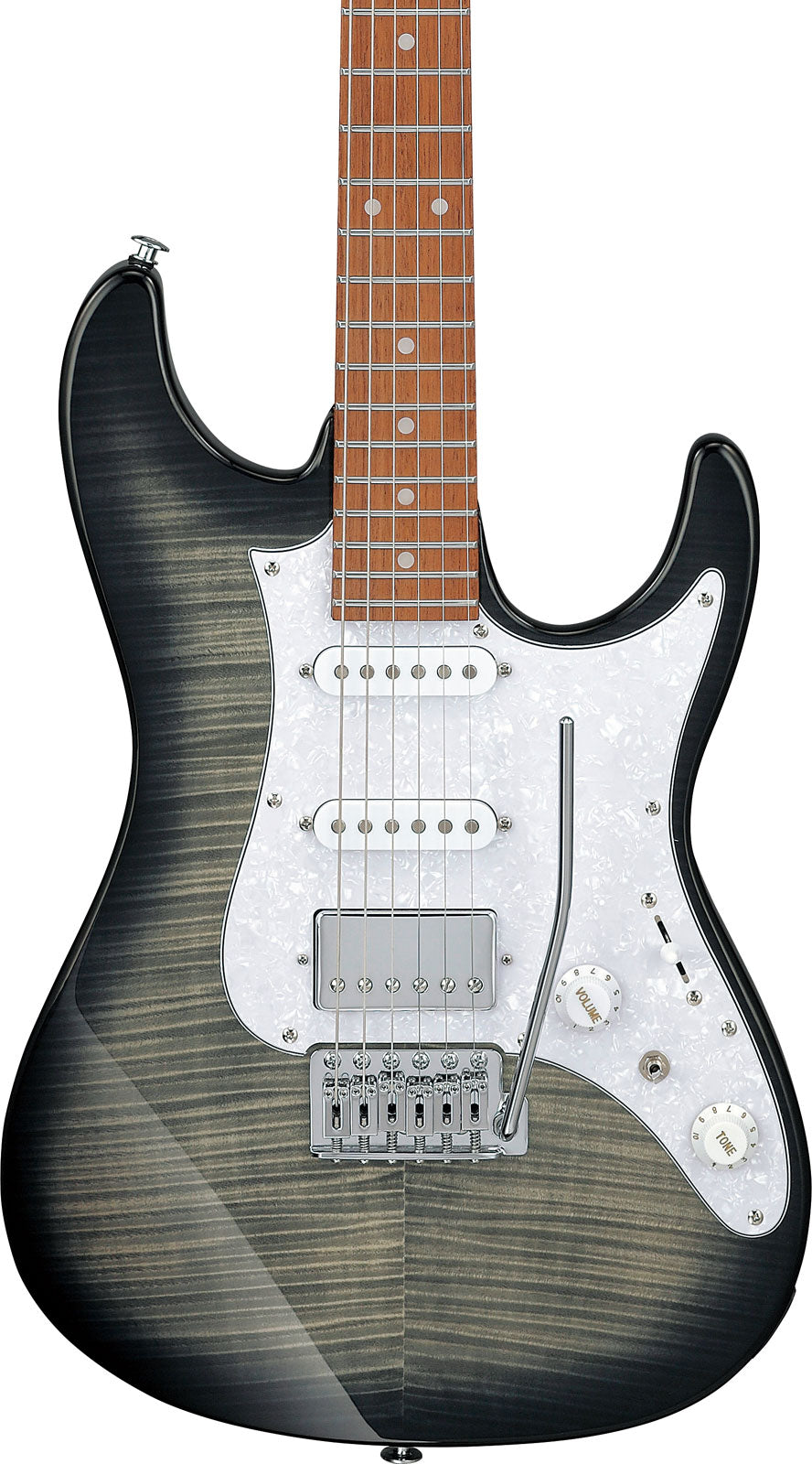 AZ22S1F-TKS Standaard transparante zwarte Sunburst