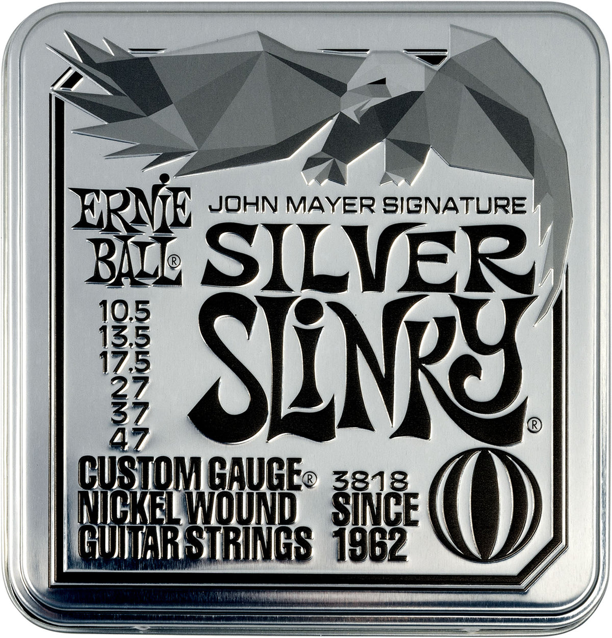 Ernie Ball PACK DE 3 JOHN MAYER SILVER SLINKY 10,5-47