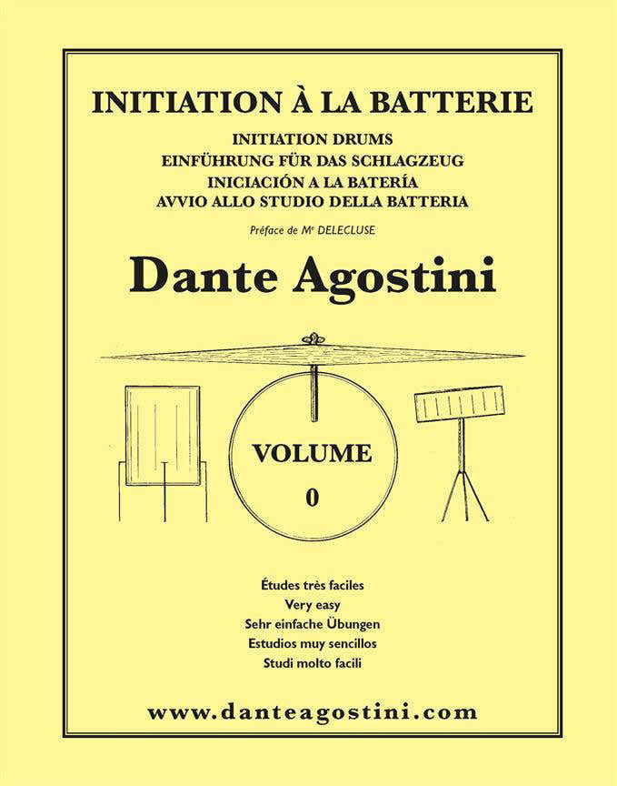 Inleiding tot drums Vol.0 - Agostini