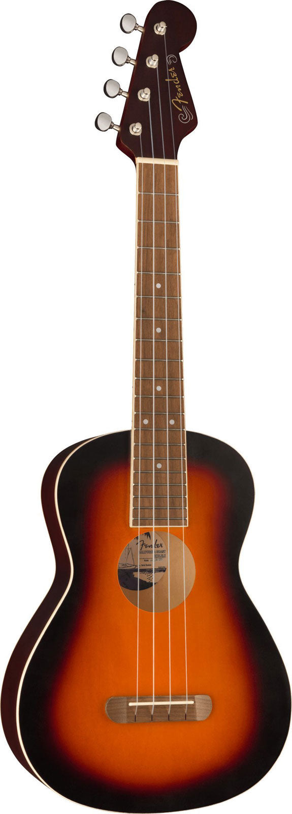 Avalon Tenorukelele walnoot 2-kleurige sunburst
