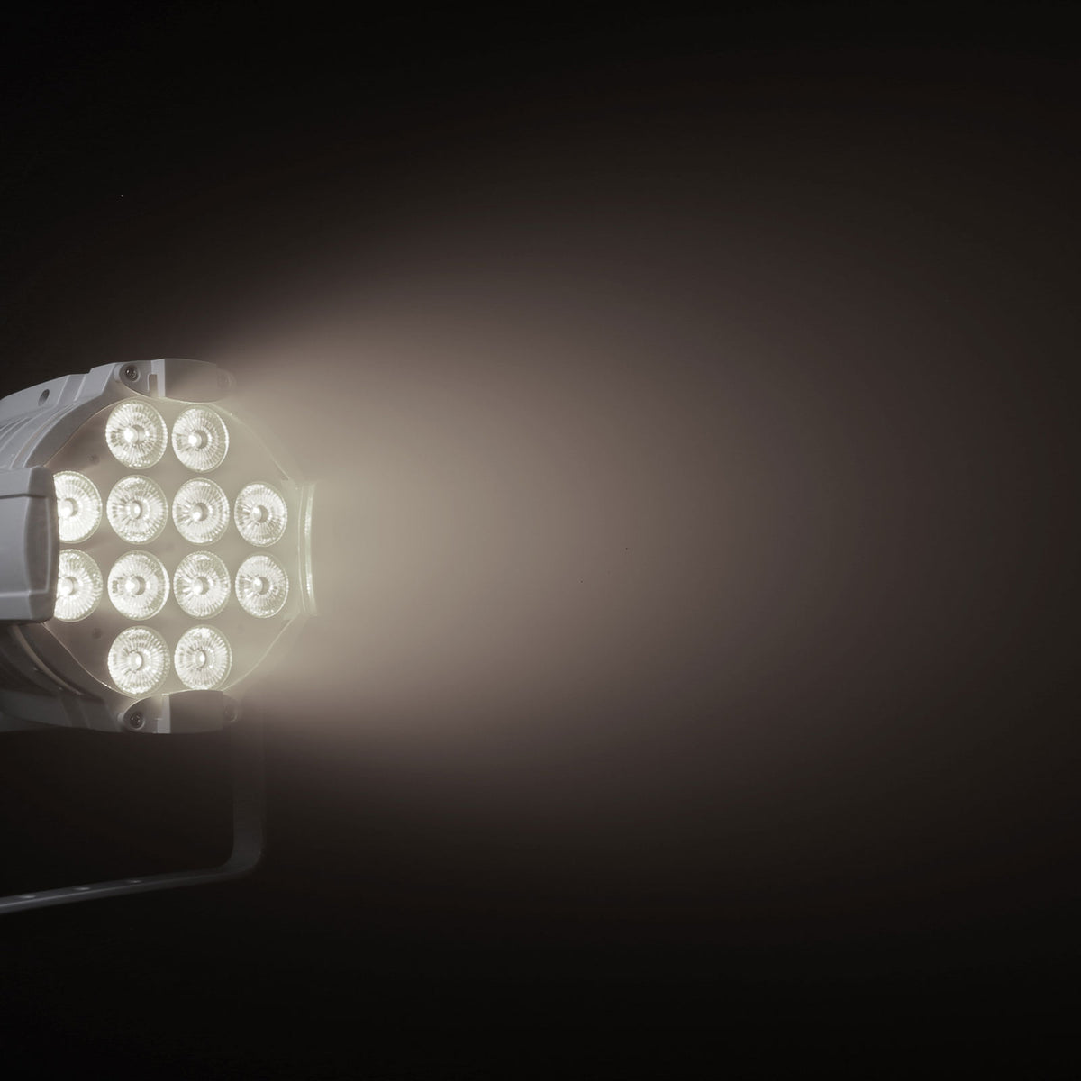 P ST DTW - STUDIO PAR 12 X 10 W TRI-LED MET VARIABEL WIT LICHT EN DIM-TO-WARM REGELING