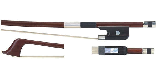 Gewa Contrabasstrijkstok 3/4 - Octogonaal Braziliaans Hout (Frans)