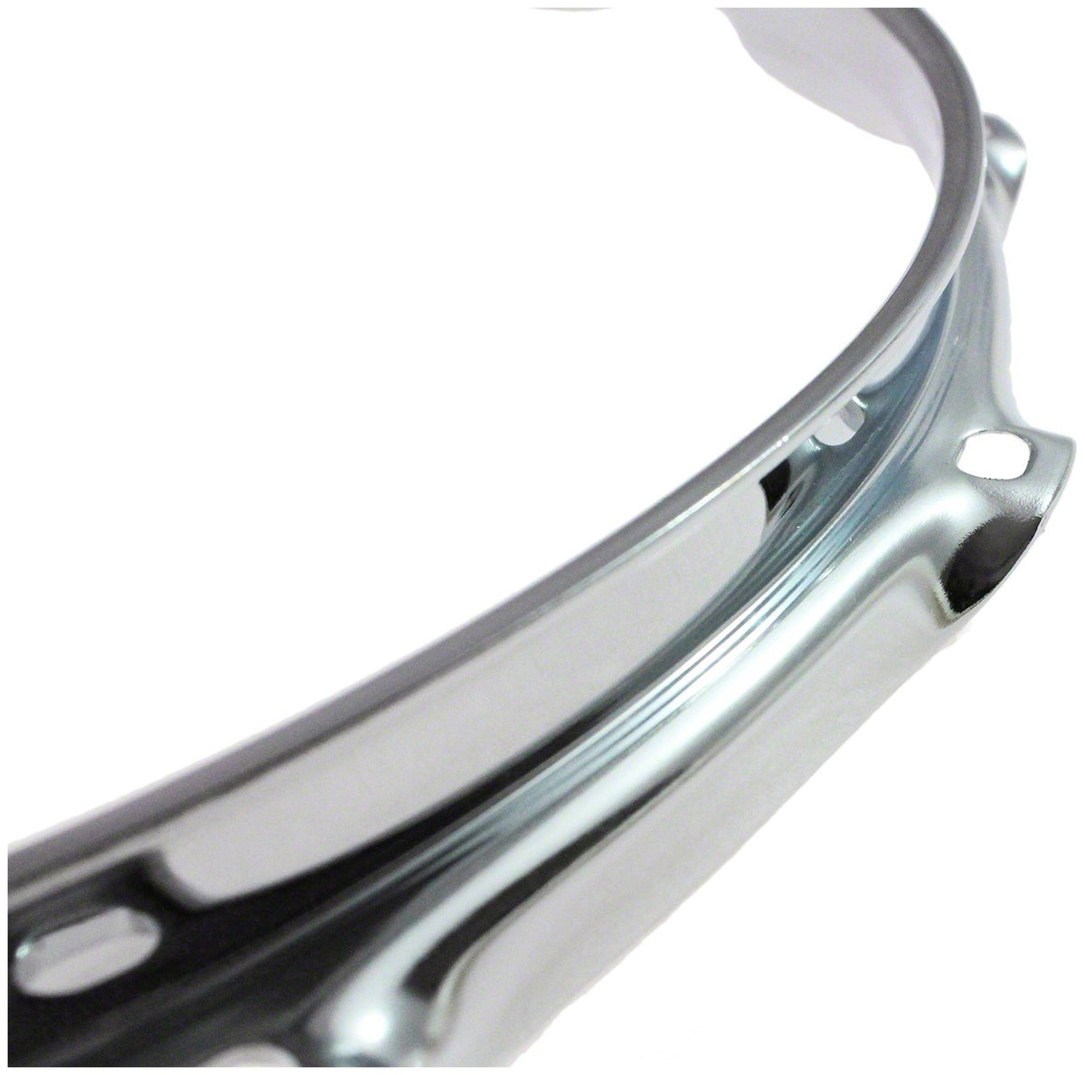 HB25-14-10 - 14" Drumhoepel 10 Gaten Verchroomd Messing Super Triple Flange 2.5mm