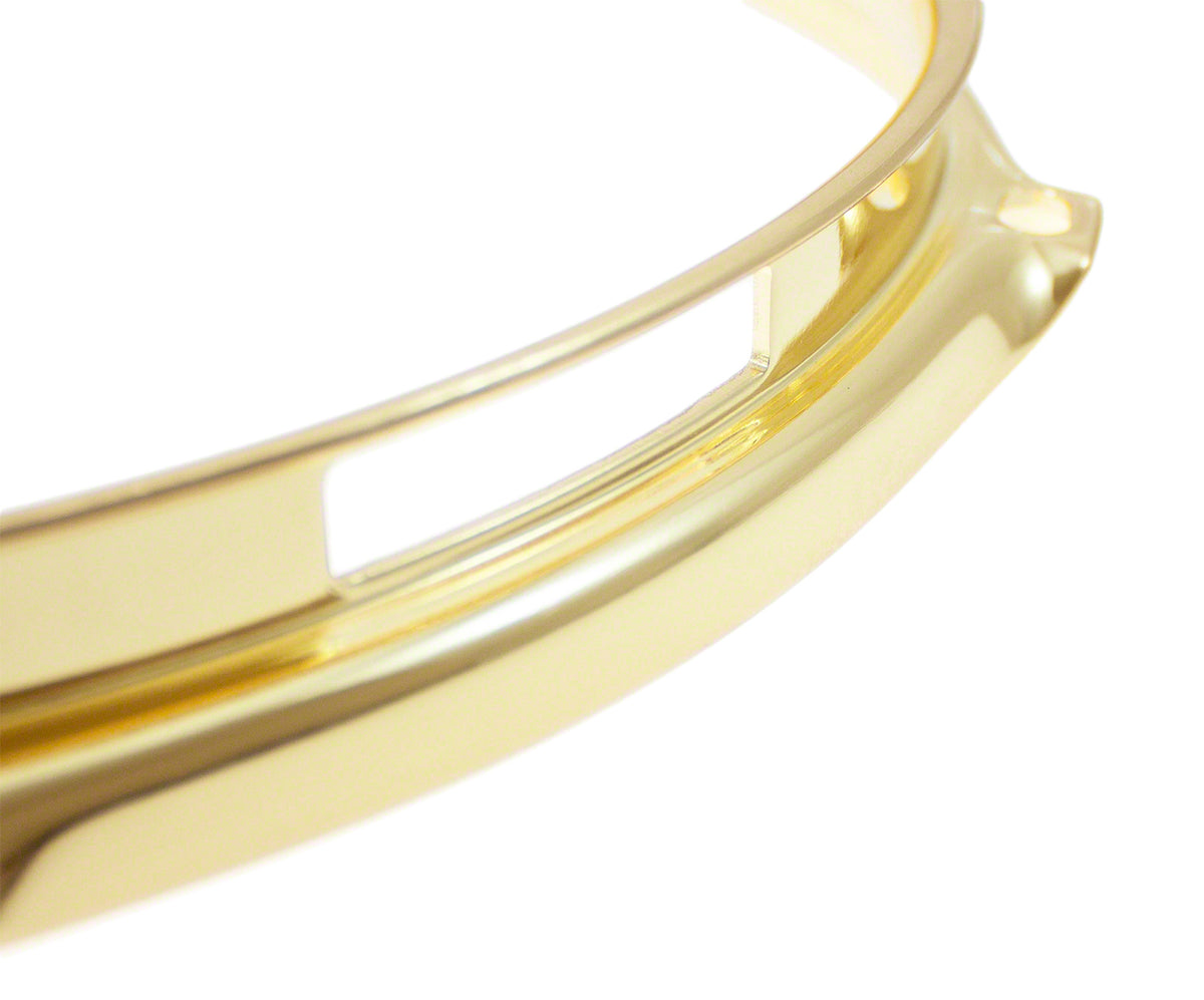 Hoepel 14" 10 Spanbouten Snarekant Goudkleurig Super Triple Flange 3.0mm