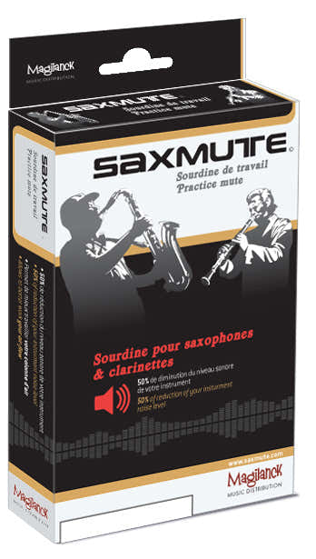 SOPRANO SAXOPHONE MUTE WITH 2 NECKS