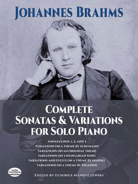 Dover Brahms Complete Sonatas And Variations - Piano Solo