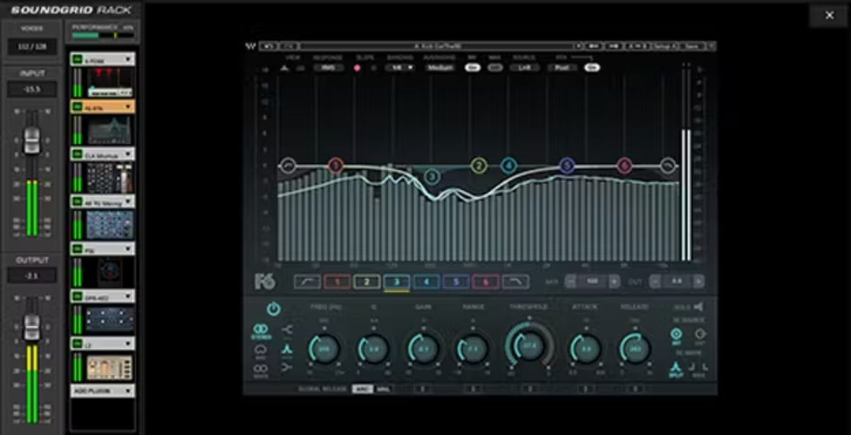 Waves Soundgrid Rack voor Venue