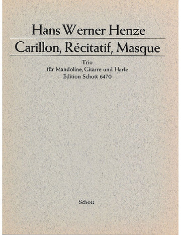 Henze - Carillon Récitatif Masque - Metoline Guitare Et H