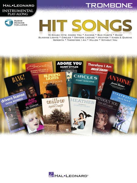 Hal Leonard Hit Songs - Trombone