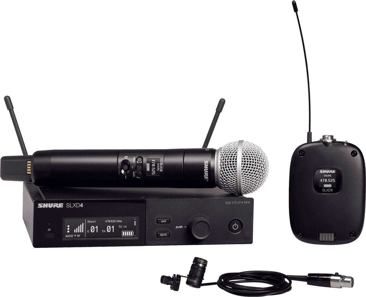 Shure SLXD124E-85-J53