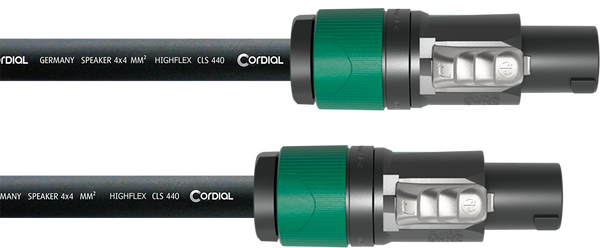 Luidsprekerkabel Speakon 4-polig 4x 4 mm - 10m