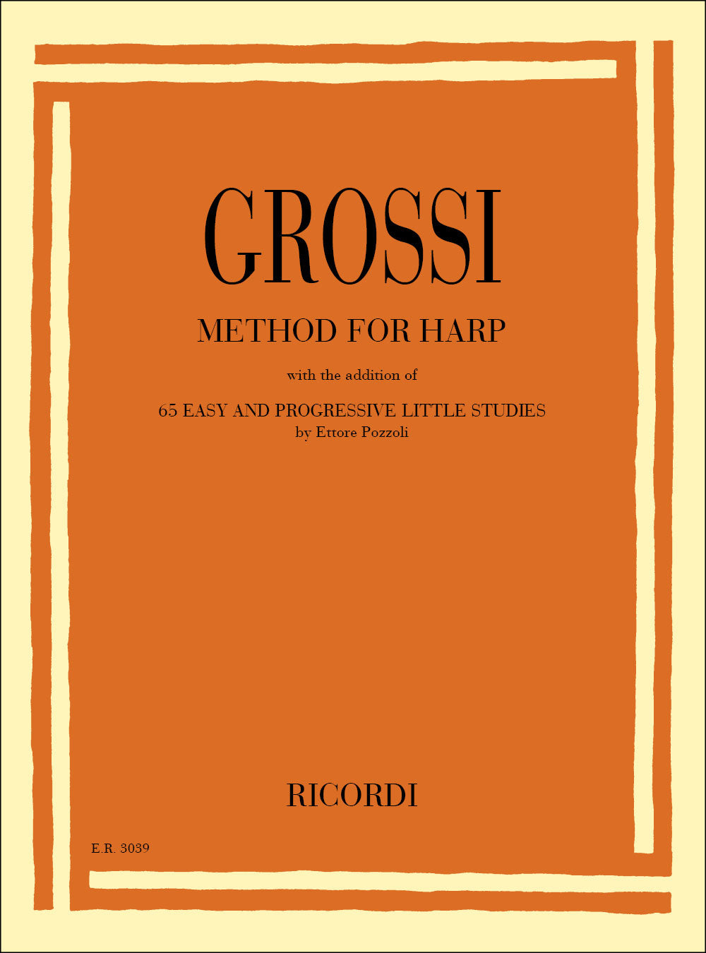 Ricordi Method for Harp