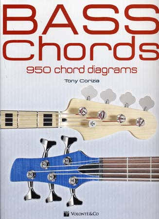 Volonte&Co Corizia Tony - Bass Chords 950 Chord Diagrams - Basse
