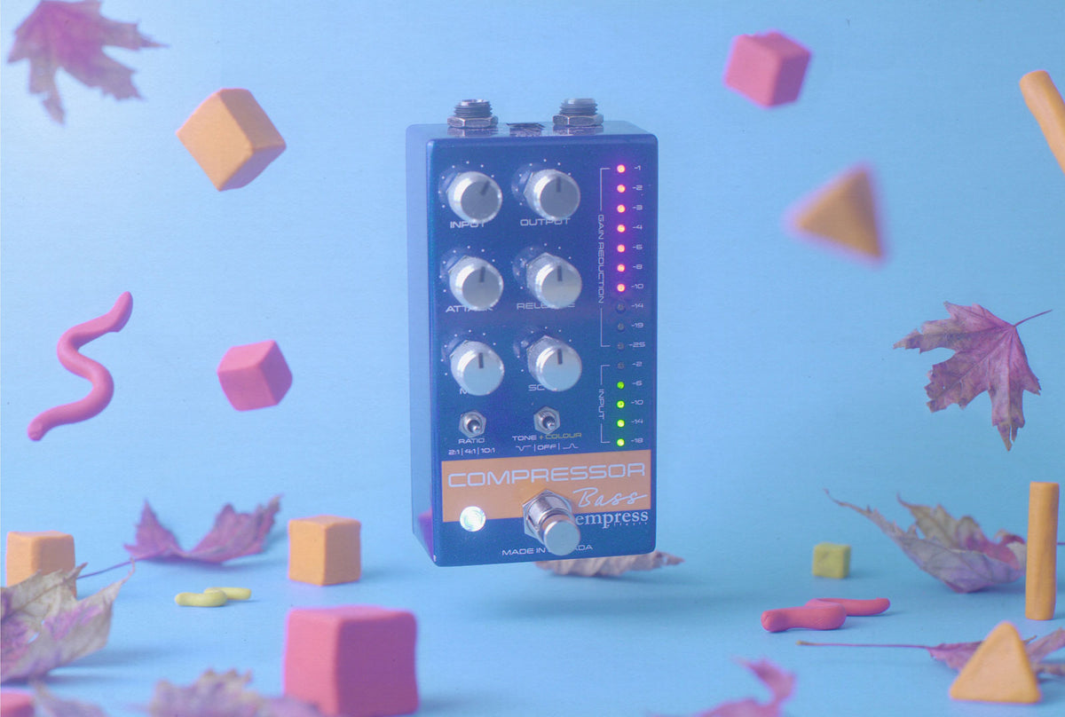Bascompressor blauw