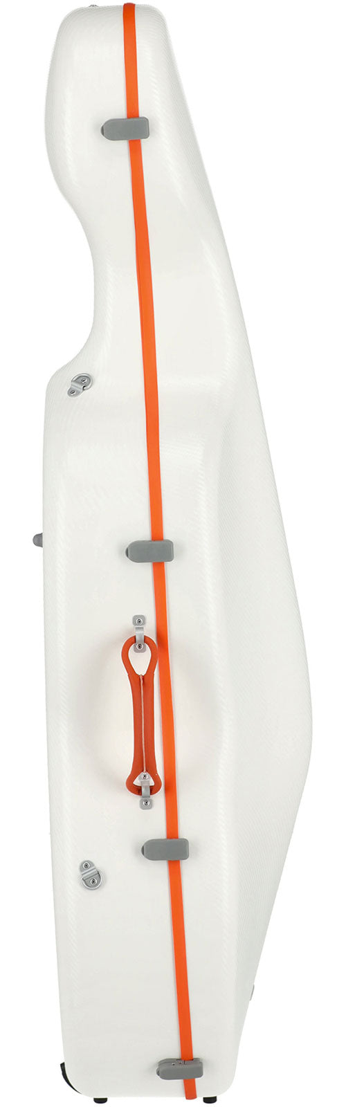 CELLO CASE POLYCARBONATE FUN 4/4 WHITE / ORANGE
