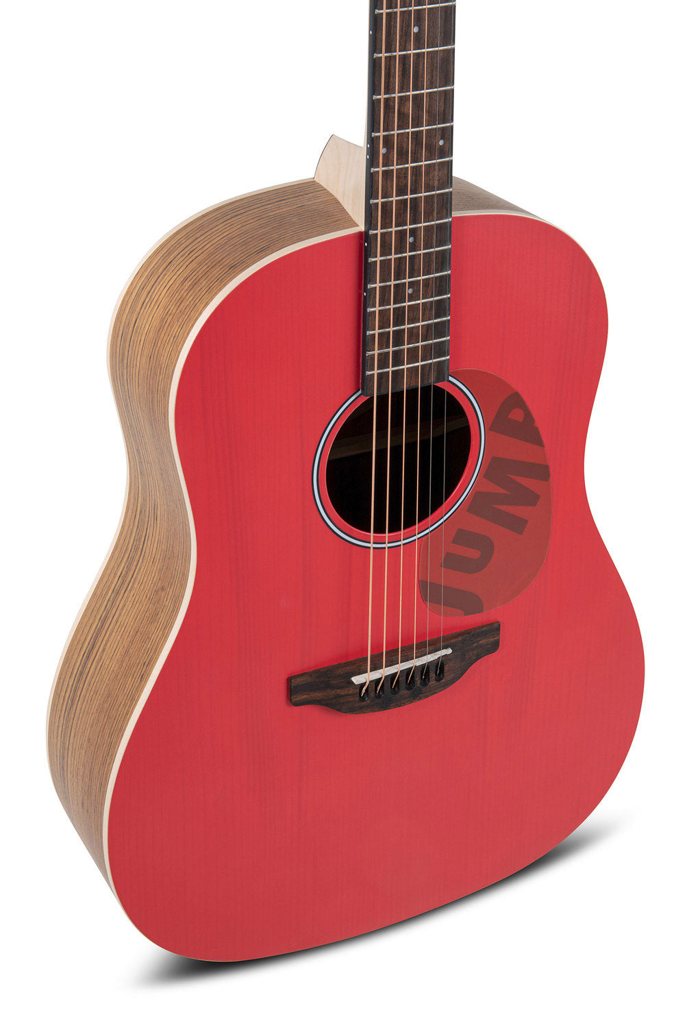 Akoestische Gitaar Jump Slope Shoulder Dreadnought Lipstick