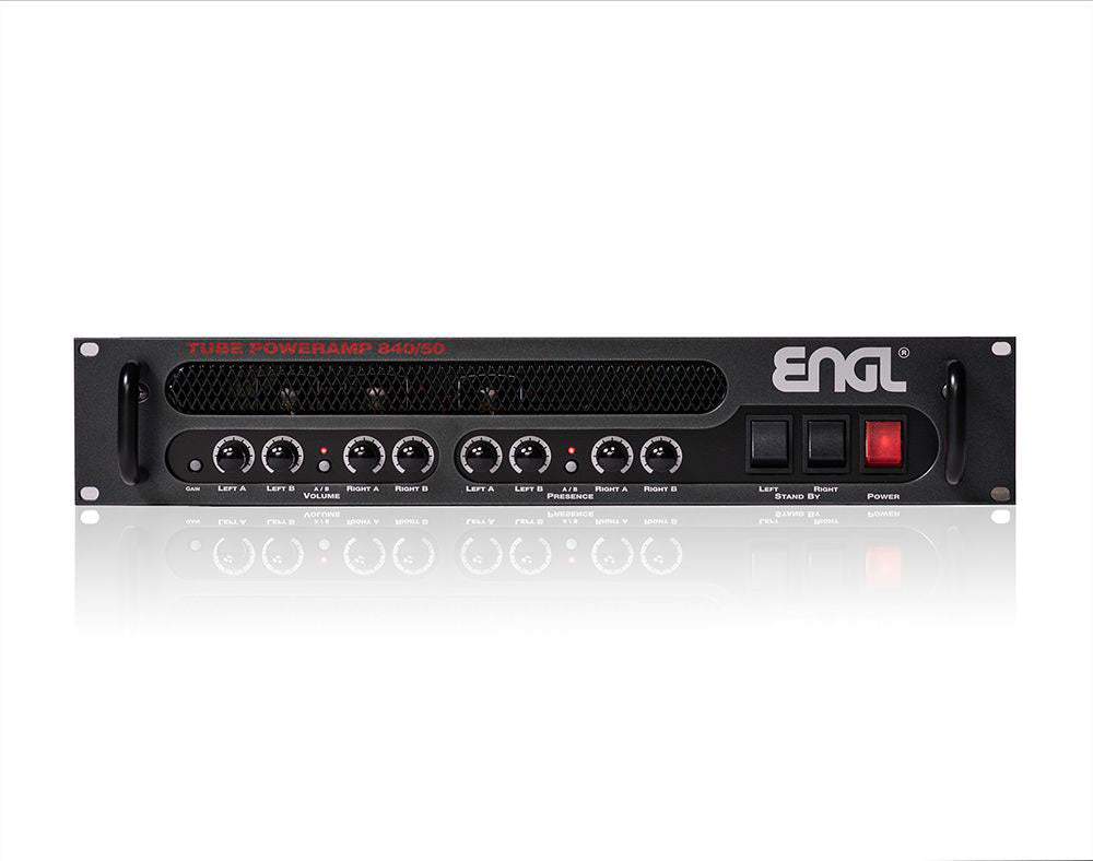 Engl E 840 POWERAMP TUBE 840/50 AMP 2X50W 2U RACK LAMPS