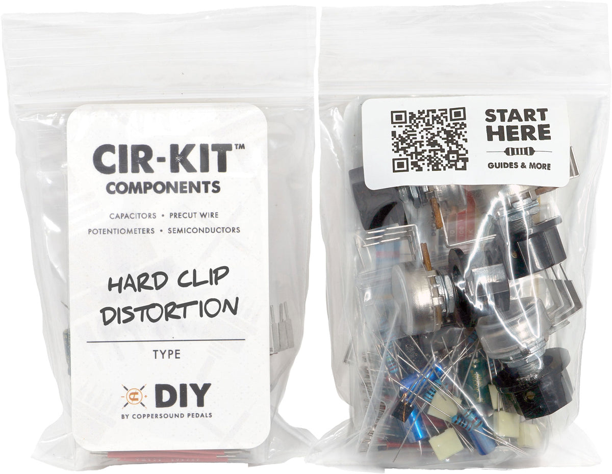 CopperSound Cir-Kit componentenzak harde-clippingdistorsie