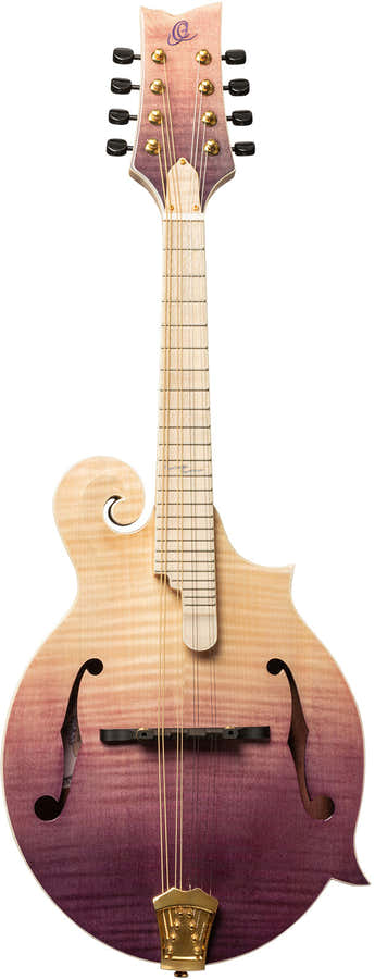 Americana F-Style Mandoline + Croco-leren koffer