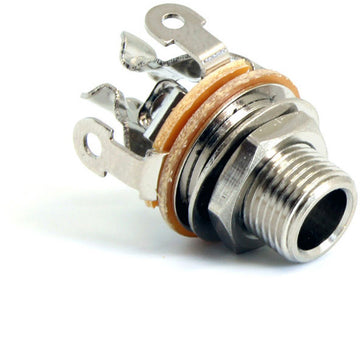 Mono-jack met meerdere contacten 1/4" 6.35MM vernikkeld