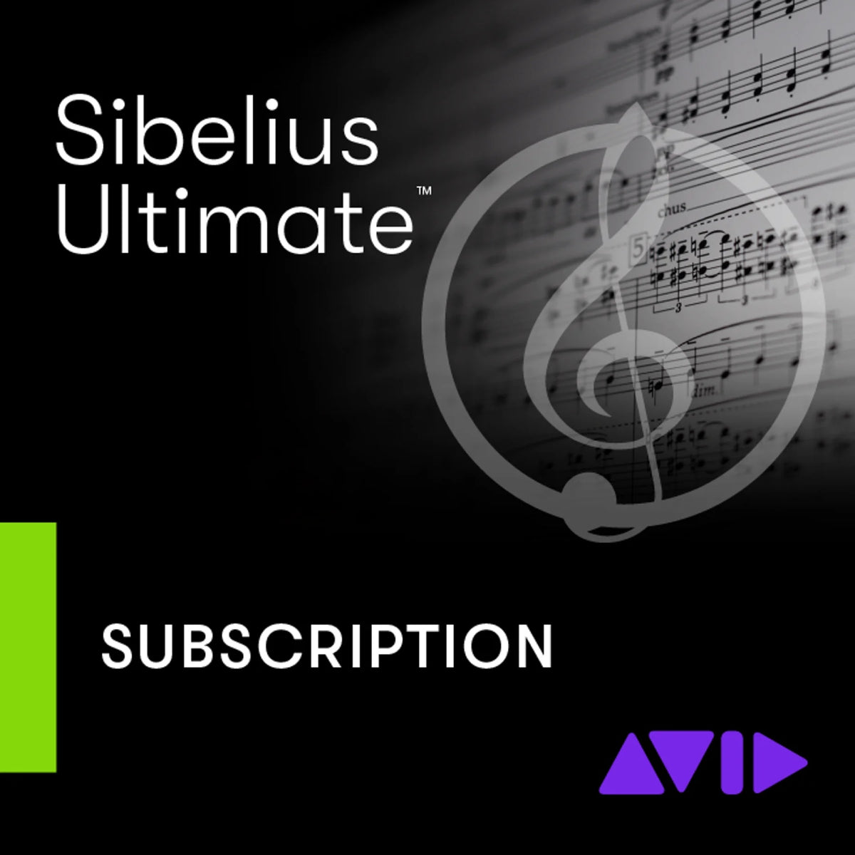 AVID Sibelius Ultimate-abonnement