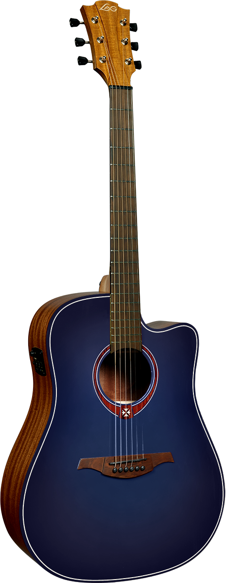 Tramontane T-Blue-DCE Dreadnought Ctw Blauw Burst