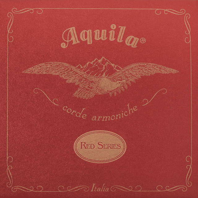Aquila Braziliaanse cavaquinho van de Red Series 15CH Medium 4D 3G 2B 1D
