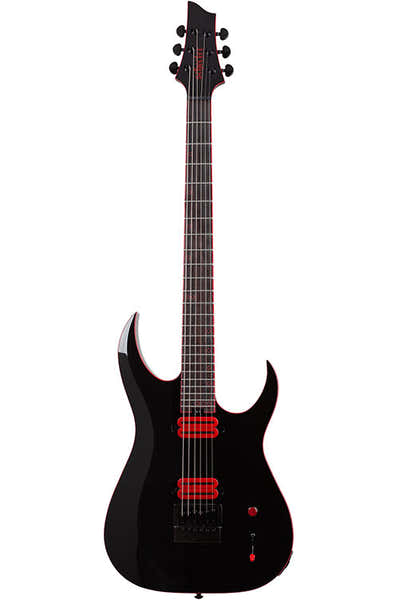Schecter Sunset-6 Evertune Ex Bariton Rode Dageraad
