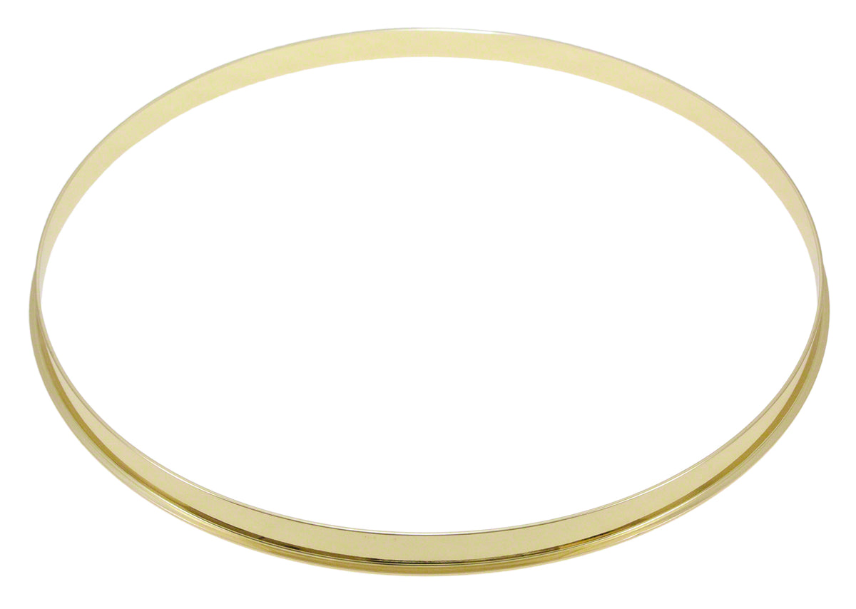 Stalen Hoepel 12" Goud 2.3mm Simple Flange