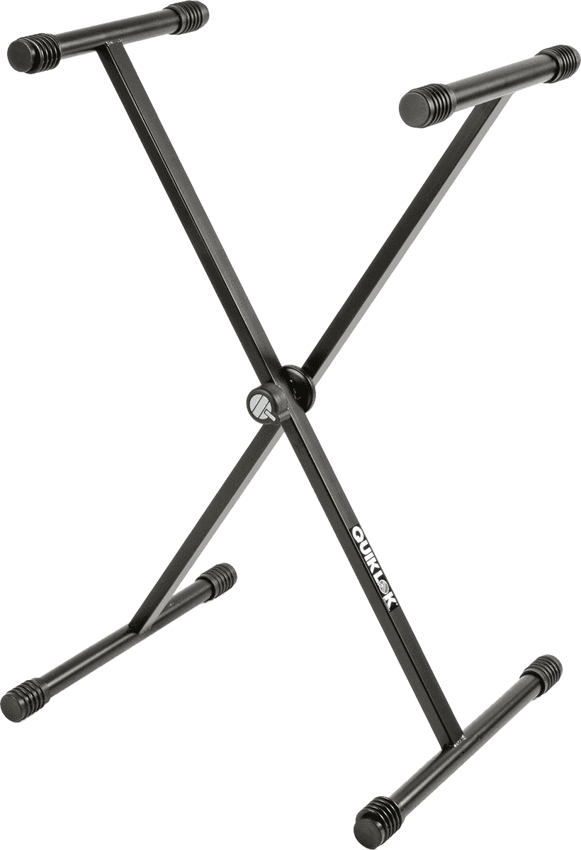 Quiklok T10BK zwarte keyboardstandaard