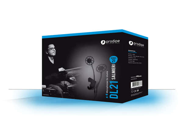 DL21 Salmieri Drums - 4-microfoonpakket