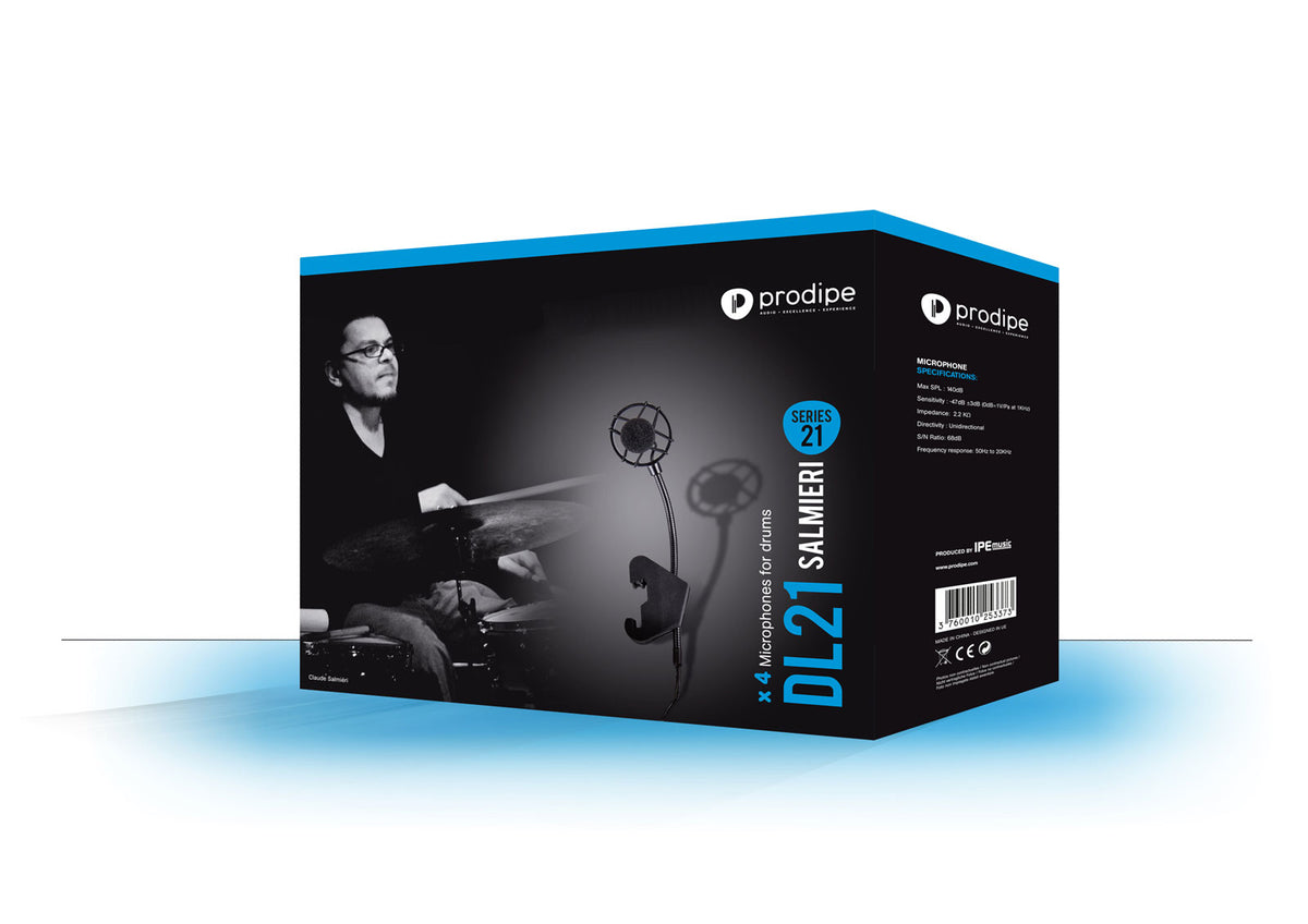 DL21 Salmieri Drums - 4-microfoonpakket
