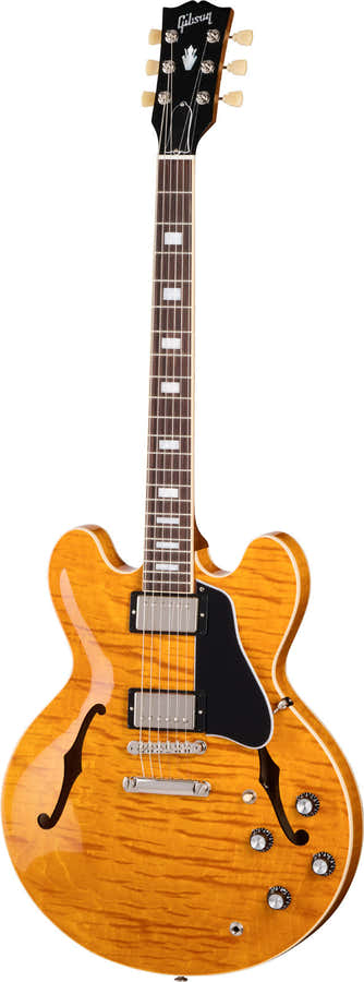 ES-335 Figured Honingamber Original - Gereviseerd