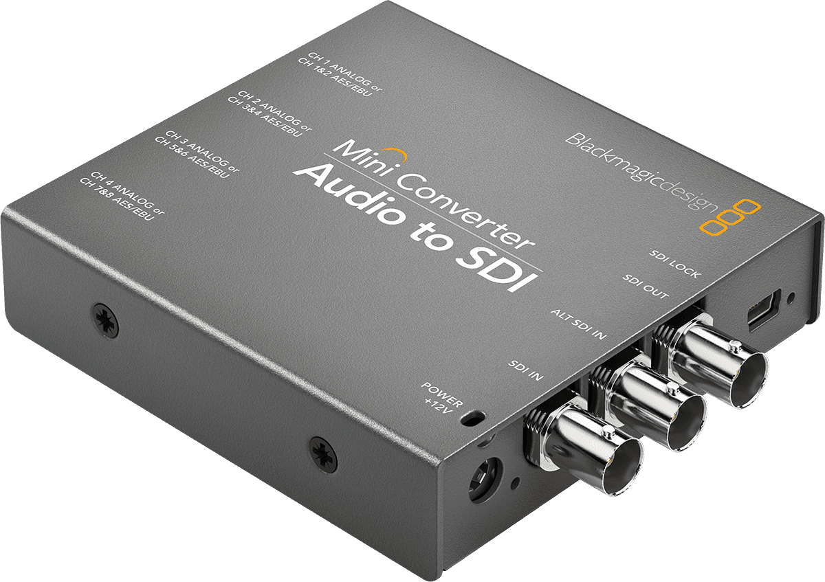 Blackmagic Design Mini Converter - Audio to SDI 2