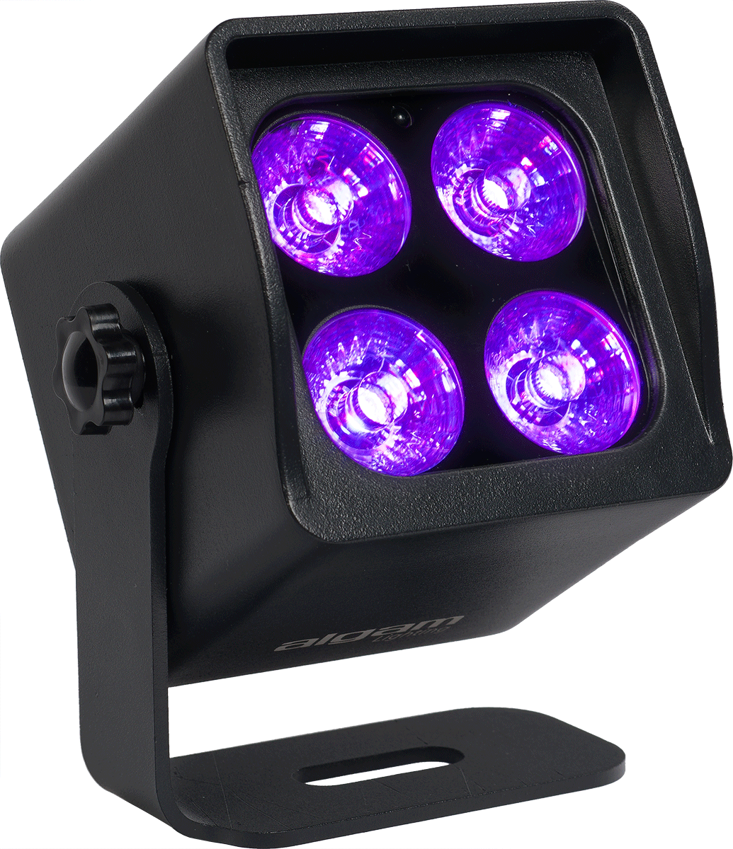 BATTERY PAR 4 X4W RGB+WW IR WIRELESS DMX IP65
