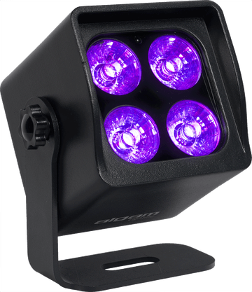 BATTERY PAR 4 X4W RGB+WW IR WIRELESS DMX IP65