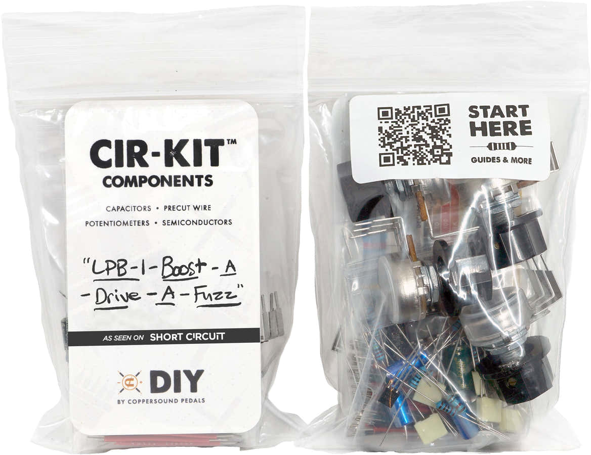 Cir-Kit componentenzak Lpb-1 Boost-a-Drive-a-Fuzz