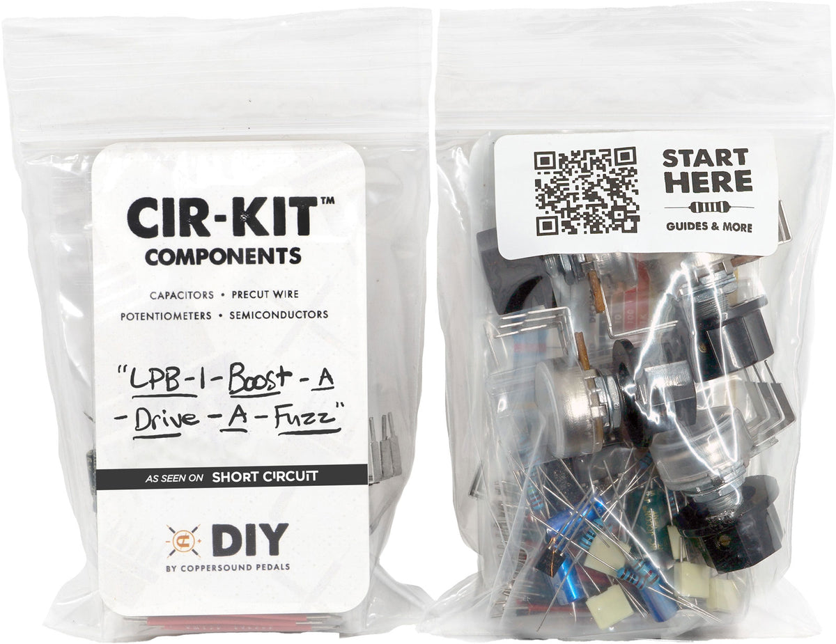 CopperSound Cir-Kit componentenzak Lpb-1 Boost-a-Drive-a-Fuzz